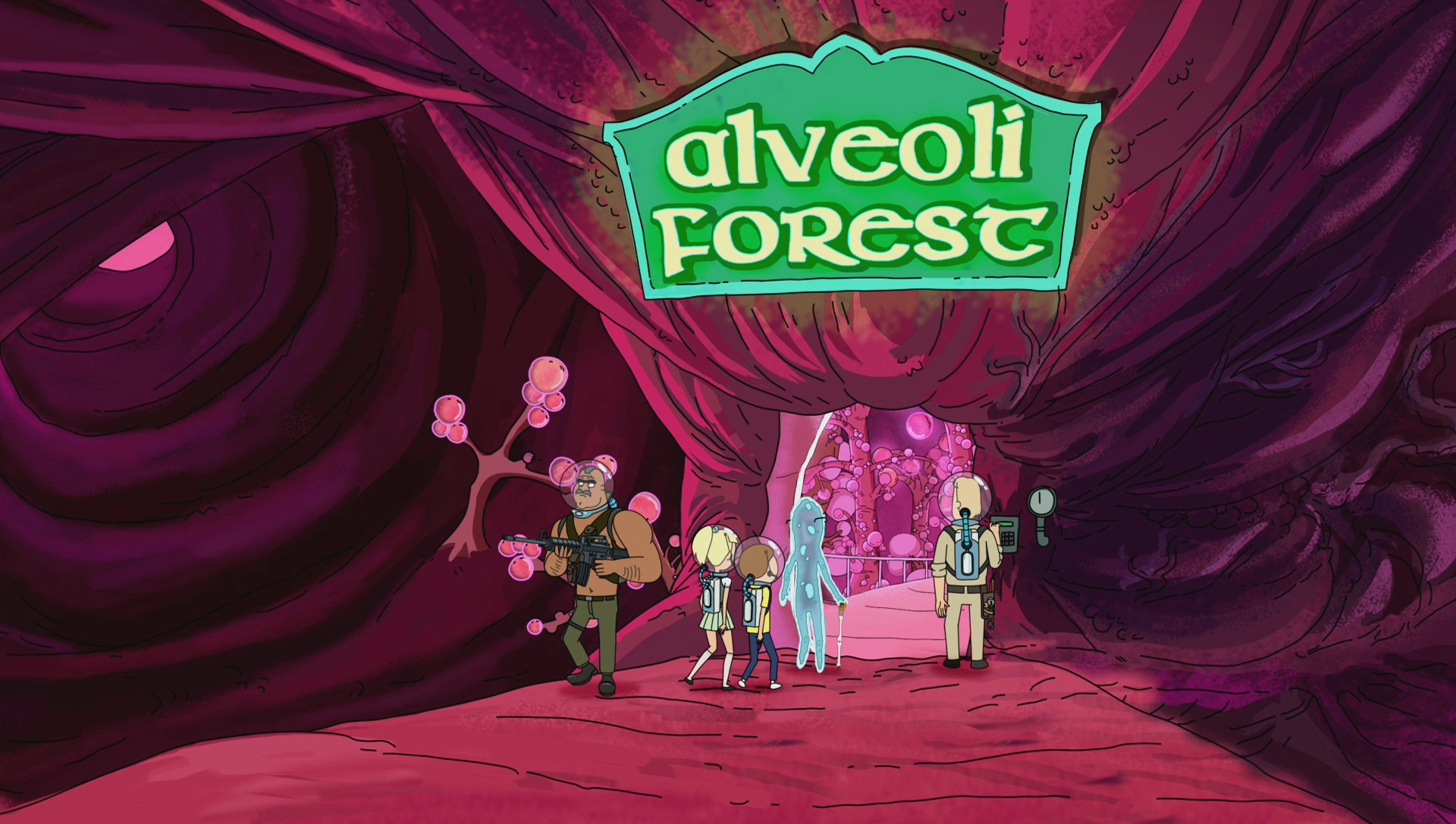 Alveoli Forest